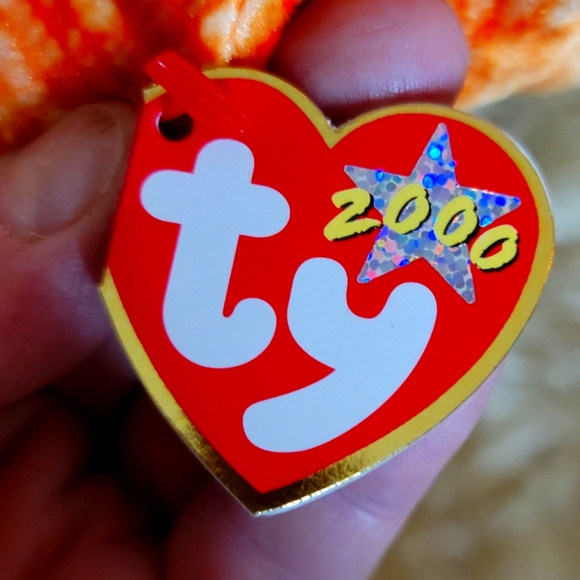 TY Beanie Babies Plush Turtle "Peekaboo"  ERROR Tag #42MBBZUX Size 7" NWT - Picture 5 of 11